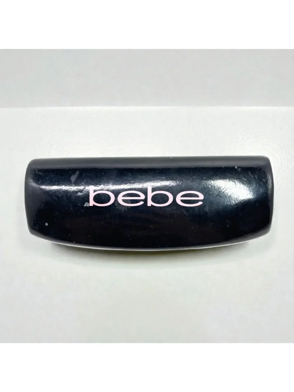 Bebe Women's Rectangular Reading Glasses Black & Teal Glasses With Hard Case